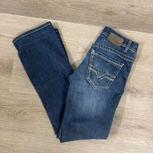 BKE Aiden Bootcut Jeans Womens 29R Blue Denim Stretch ABP21159